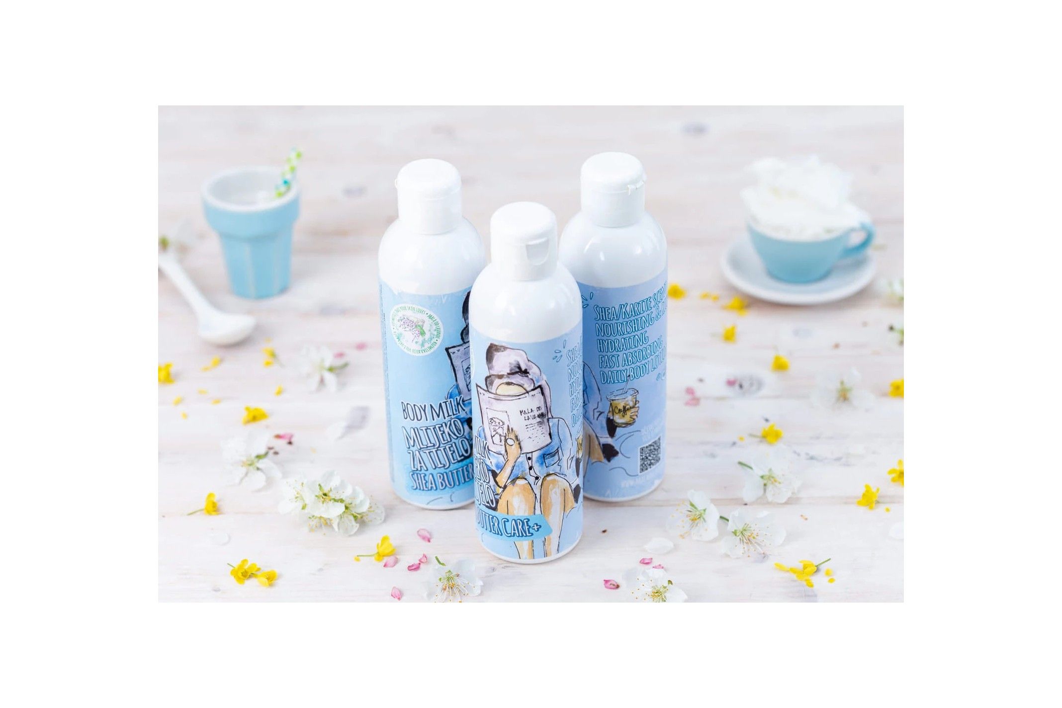 Mlijeko za tijelo - Shea Butter Care + Mlijeko za tijelo - Shea Butter Care +