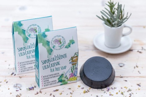 Sapun za čišćenje lica Čajevac
