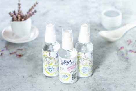 Sprej za suho pranje i dezinfekciju ruku