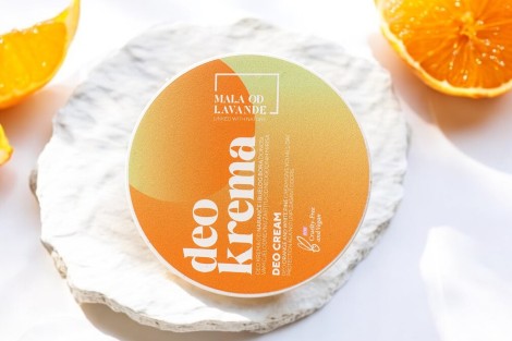 Natural Deodorant Orange | Natural Cosmetics Mala od lavande