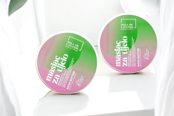 Bergamot/Lemongrass Body Butter | Natural Cosmetics Mala od lavande