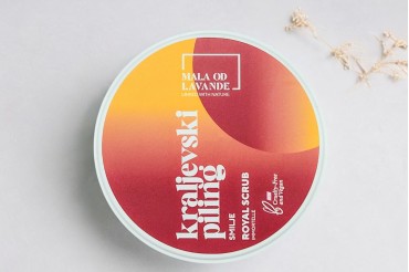 Königliches Peeling mit Immortelle | Naturkosmetik Mala od lavande
