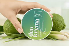 Natural deo cream Bergamot / Lemongrass | Natural Cosmetics Mala od lavande