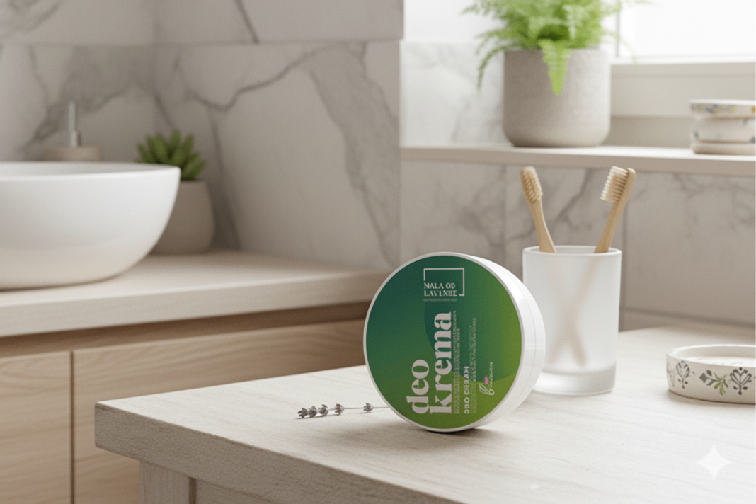 Natural deo cream Bergamot / Lemongrass | Natural Cosmetics Mala od lavande