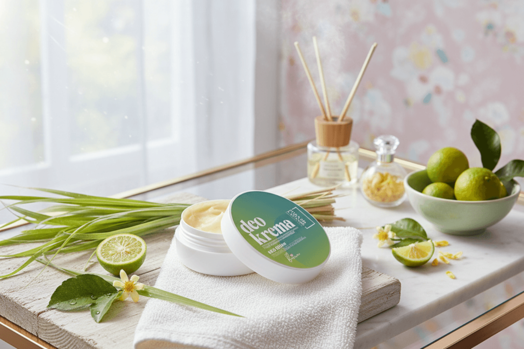 Natural deo cream Bergamot / Lemongrass | Natural Cosmetics Mala od lavande