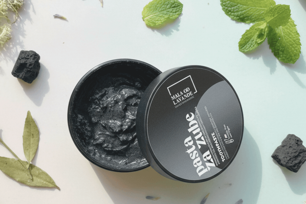 Toothpaste Clay/Charcoal | Natural Cosmetics Mala od lavande