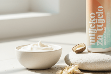 Mlijeko za tijelo - Shea Butter Care + | Prirodna kozmetika