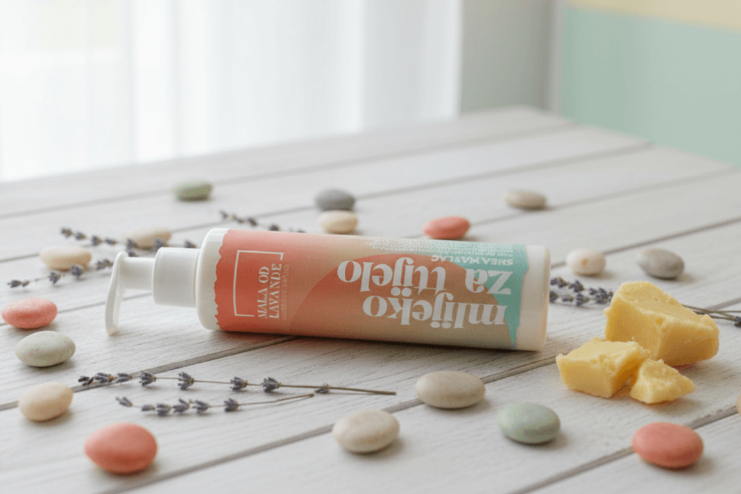 Mlijeko za tijelo - Shea Butter Care + | Prirodna kozmetika