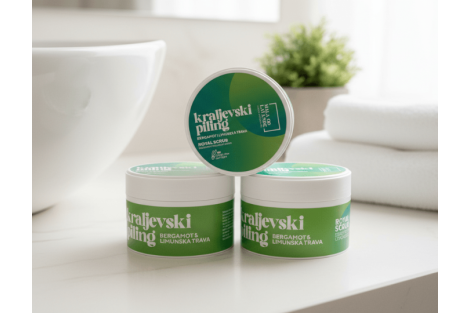 Royal peeling bergamot & lemongrass | Natural cosmetics