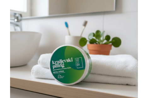 Royal peeling bergamot & lemongrass | Natural cosmetics