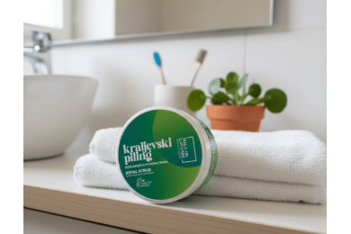 Royal peeling bergamot & lemongrass | Natural cosmetics