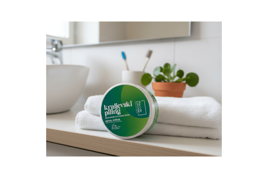 Kraljevski peeling bergamot & limunska trava | Prirodna kozmetika
