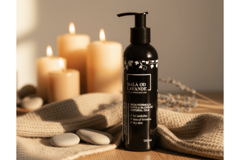 Anti-cellulite oil | Natural cosmetics Mala od lavande