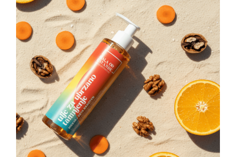 Carrot tanning oil | Natural cosmetics Mala from lavender