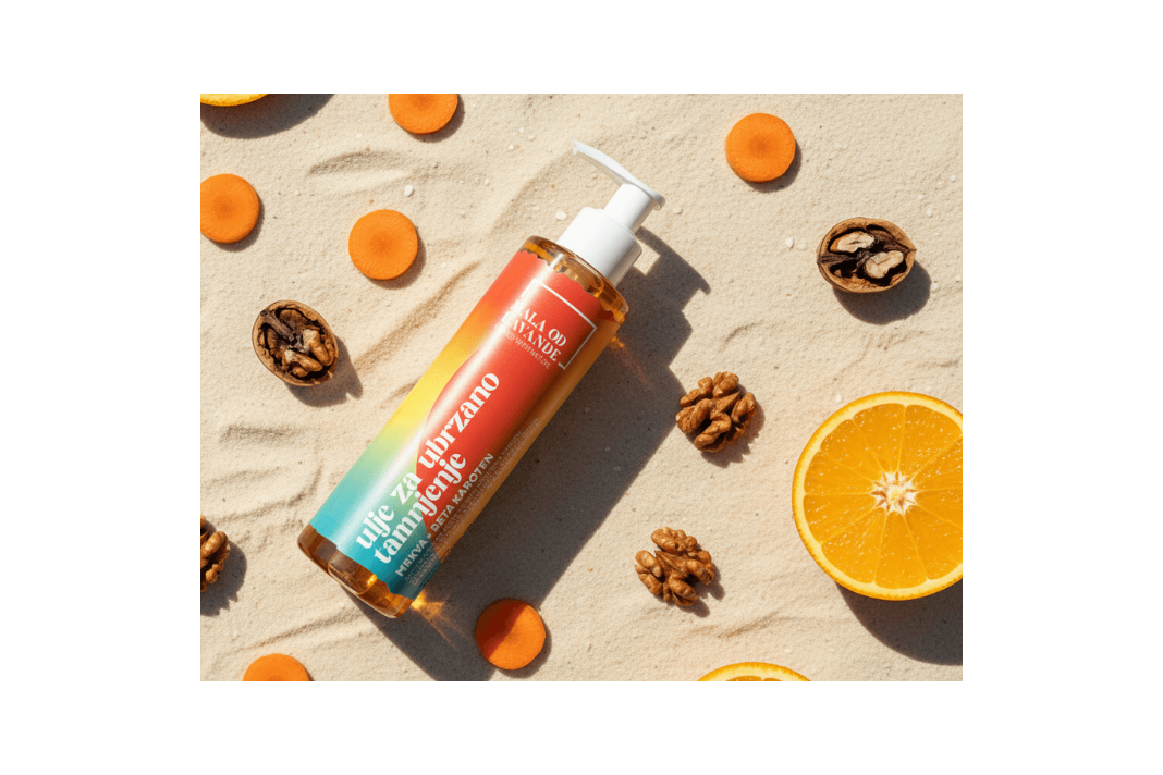 Carrot tanning oil | Natural cosmetics Mala from lavender Carrot tanning oil | Natural cosmetics Mala from lavender