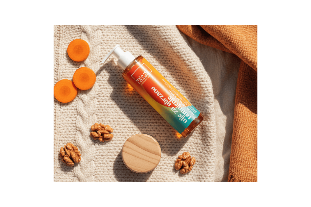 Carrot tanning oil | Natural cosmetics Mala from lavender Carrot tanning oil | Natural cosmetics Mala from lavender