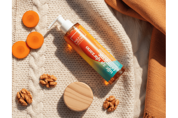 Carrot tanning oil | Natural cosmetics Mala from lavender