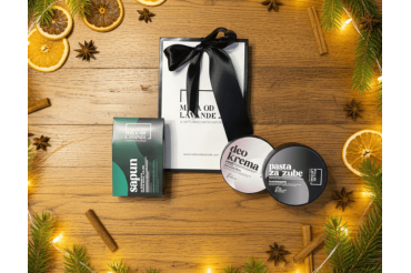 Clean Start set – prirodni poklon set za njega