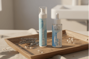 Vlažilni duo | Serum + krema | Mala od lavande