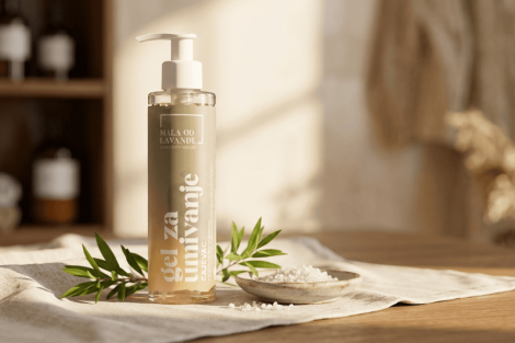 Gel za umivanje lica | Prirodna kozmetika Mala od lavande