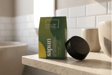 Sapone viso Tea Tree – Carbone attivo | Mala od Lavande