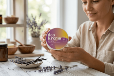 Natural Deo Cream Lavender / Vanilla | Natural Cosmetics Mala od lavande