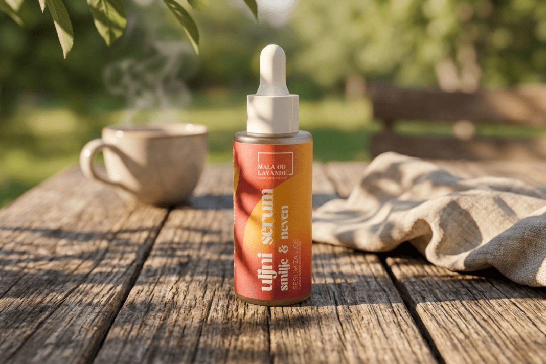 Siero in olio elicriso, calendula, squalano