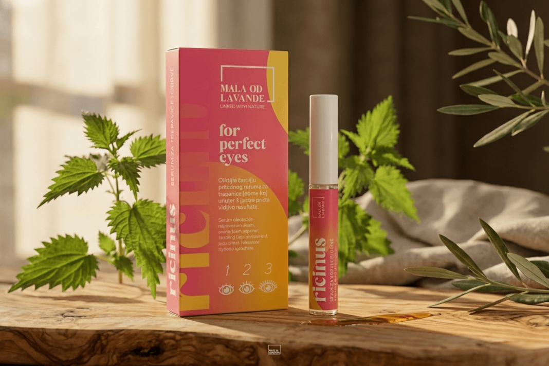 Prirodni serum za rast trepavica i obrva | Mala od Lavande