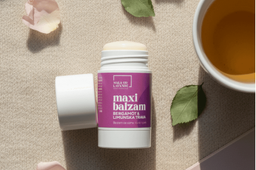 Natural Maxi Balm for lips, face and hands – bergamot & lemongrass | Mala od lavande