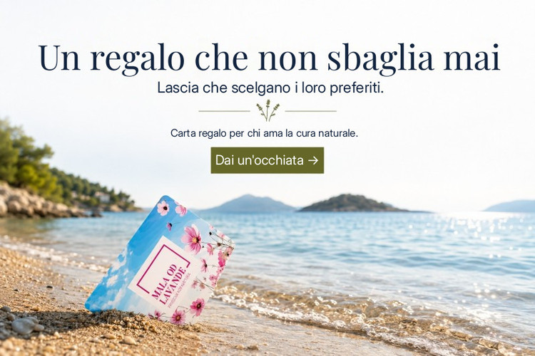 Carta regalo - un regalo che non sbaglia mai - Mala od lavande