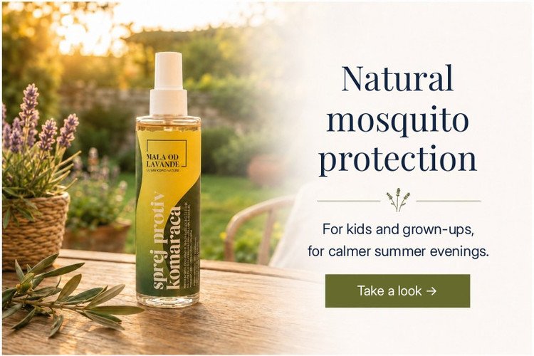 Natural mosquito protection - mosquito repellent spray - Mala od lavande